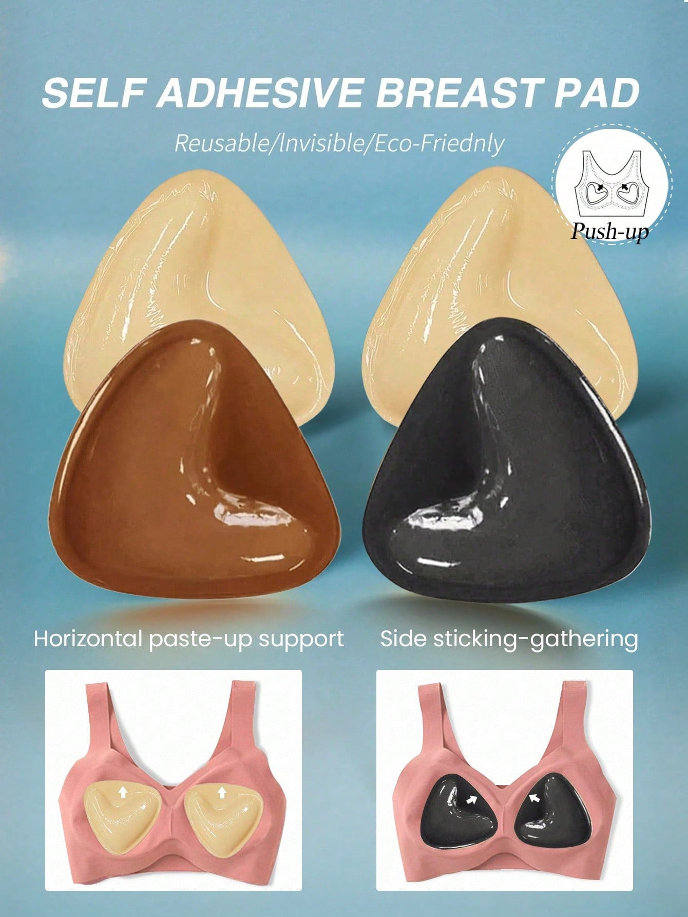 2pcs Reusable Double-Sided Adh - Strapless Bra Adhesive review and price